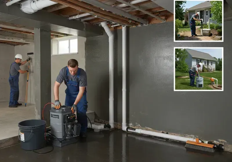 Basement Waterproofing and Flood Prevention process in Corinth, TX